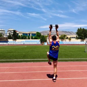 Workout with the best. 💪@coach_panagiotis_rox