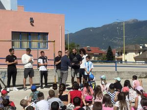 Στο Δημοτικό σχολείο Ελεούσας ο ΠΑΣ Γιάννινα